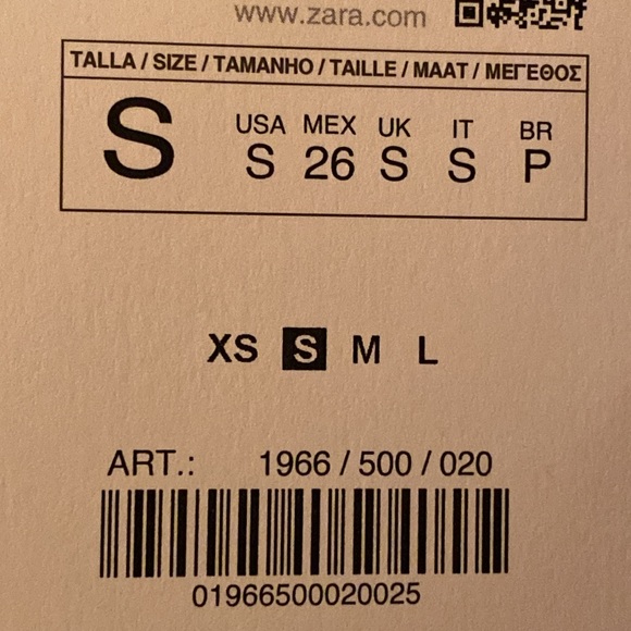 NWT. Zara Limited Edition Leather Printed High Waisted Long Skirt. Size S. - Picture 11 of 15